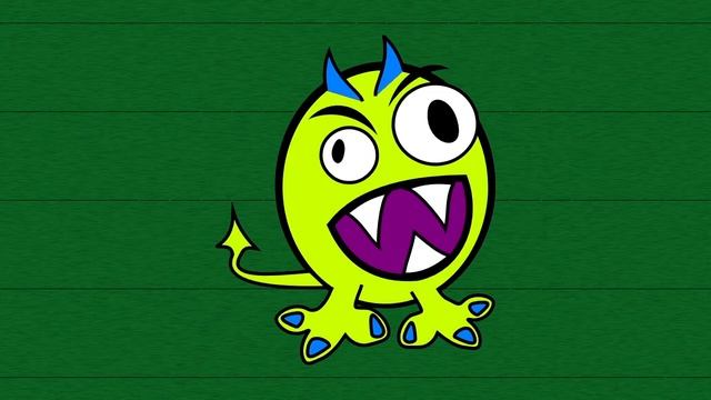 What Color Is The Monster? | Halloween game for children смотреть онлайн