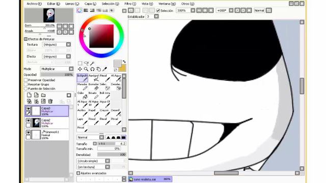 PINTANDO A SANS-UNDERTALE смотреть онлайн