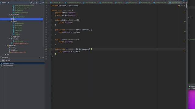 Spring Boot Spring Security JWT Tutorial Part 10 user, loginuser, authtoken and UserService смотреть онлайн