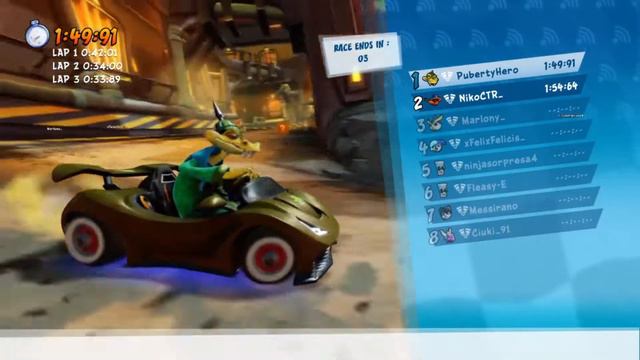 Crash Team Racing Nitro Fueled - Online Racing Matches #292 (Komodo Joe) смотреть онлайн