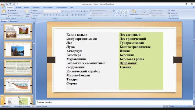 Лекция по ЭКОЛОГИИ 14.04.21