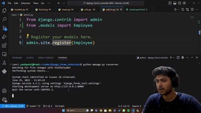 Django Forms: Creating First Django simple form смотреть онлайн