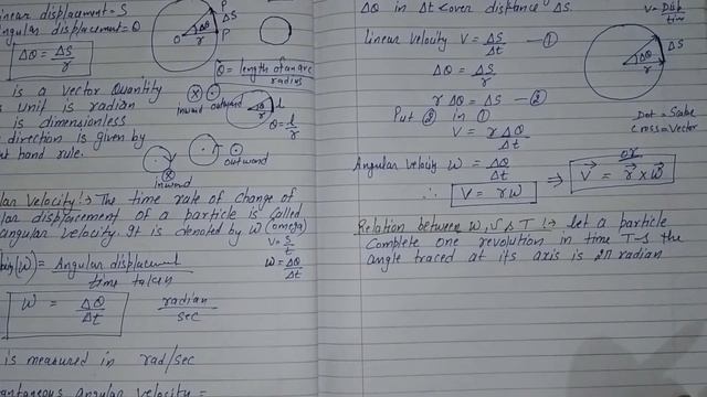 Relation between Linear Velocity & Angular Velocity | Chapter 4 | Motion in a Plane | Class 11 смотреть онлайн