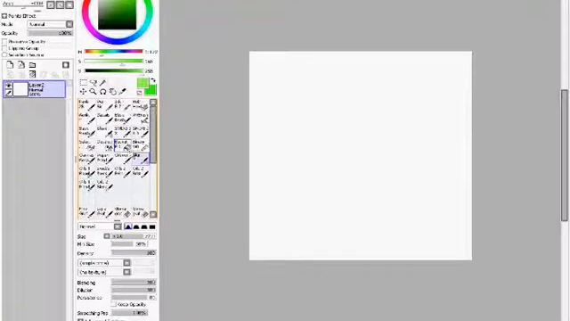 Уроки Рисования. Paint tool Sai. Как создать кисть. Описание смотреть онлайн