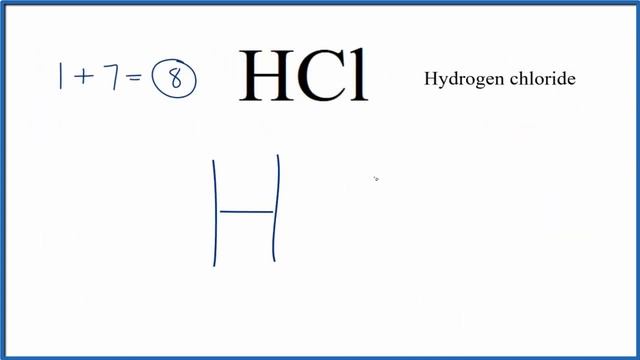 How to Draw the Lewis Dot Structure for Hydrogen chloride смотреть онлайн