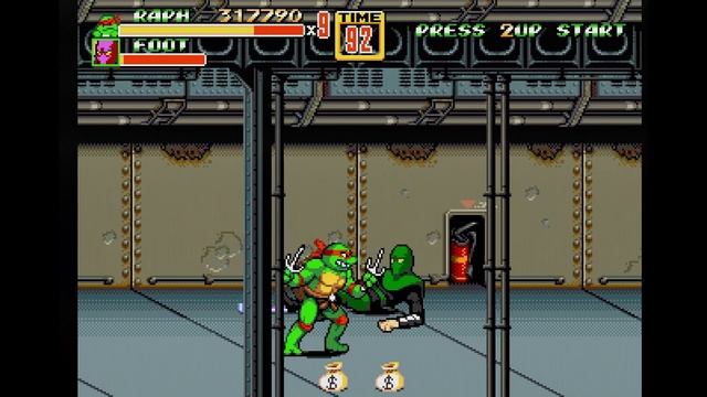 Teenage Mutant Ninja Turtles: Shredder´s Re-Revenge (SOR 2 Mod) - Genesis / Mega Drive (Playthrough смотреть онлайн
