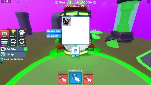 HOW I BECAME THE BEST PLAYER IN 0.1 SECONDS... In Clicker Simulator