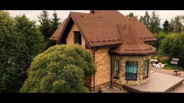 Видеообзор загородного дома из газобетона в деревне Кискелово Ленинградской области смотреть онлайн