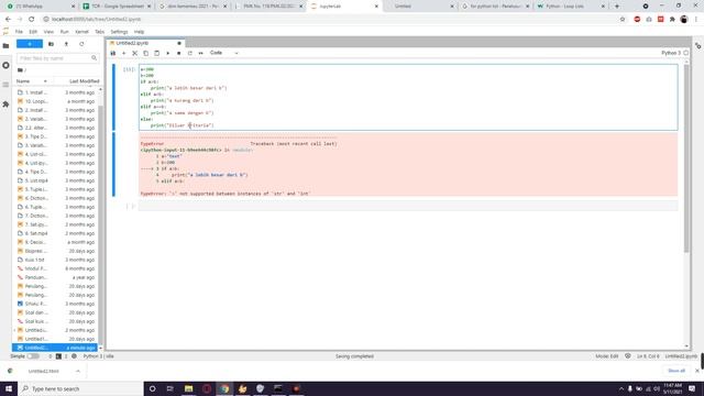 Sinau Python #11 Conditional смотреть онлайн