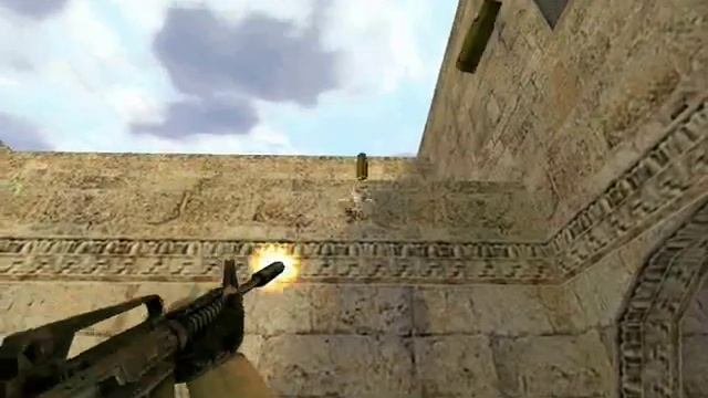 прострелы на карте de_dust2_2x2 de_dust2 в cs 1.6 кс 1.6 Counter-Strike 1.6 смотреть онлайн