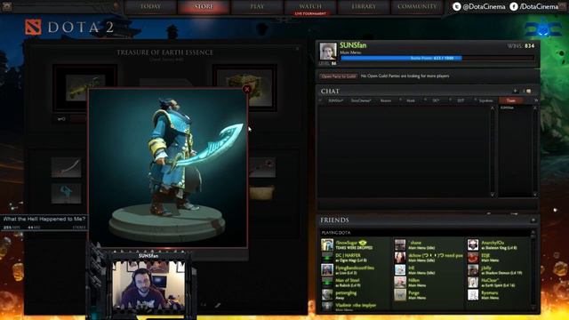 Dota 2 Chest Opening: Treasure of Ember/Earth Essence смотреть онлайн