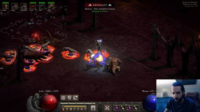 Tengu Warrior Druid - D2R - Clearing Terror Zones смотреть онлайн