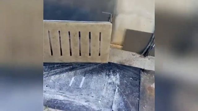 Бетонный щелевой пол своими руками.Щелевой пол.