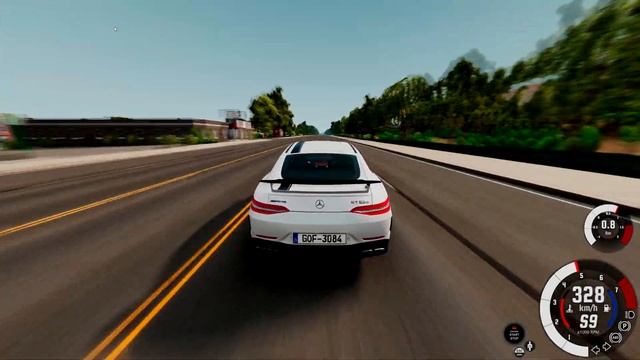 Mercedes Gt63s Amg шашки отстрелы 300+  BeamNG.drive