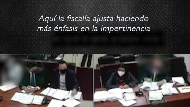 LE QUIEREN TIRAR TODAS LAS PRUEBAS AL DEFENSOR. AUDIENCIA INTERMEDIA. EXCLUSIÓN PROBATORIA смотреть онлайн