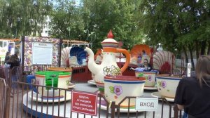 Аттракционы в Парке Горького