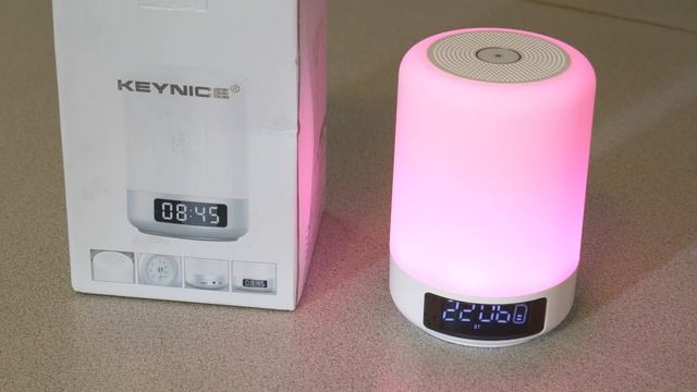 KEYNICE | CLOCK | COLOR CHANGING LED TOUCH LAMP | BLUETOOTH SPEAKER смотреть онлайн
