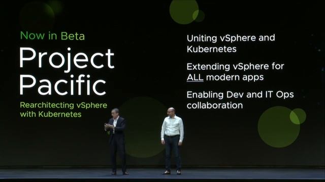 Project Pacific: Building Kubernetes into vSphere смотреть онлайн