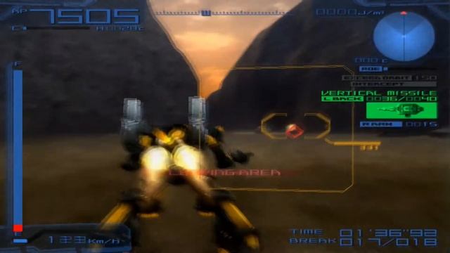 Armored Core: Nine Breaker - Last Training Gold Clear (w/o Dual Back Laser Cannon) смотреть онлайн