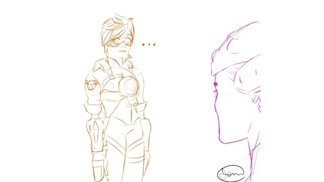 Ticklish |【Overwatch Comic】「오버워치」 смотреть онлайн
