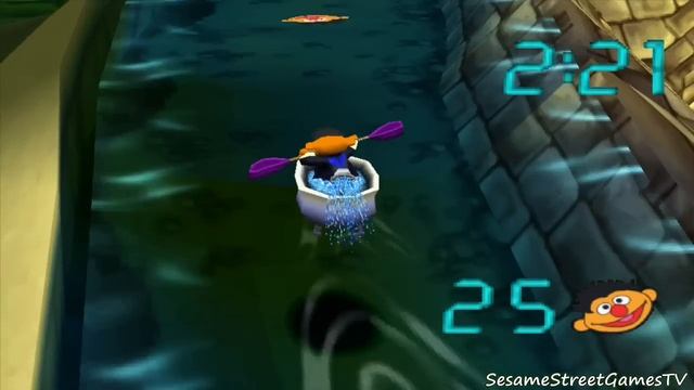 Sesame Street Sports Ernie Bathtub Boat Ride PS1 Children Games смотреть онлайн