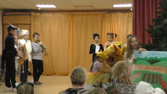 The little Red Hen 2 "А" класс Арт-Этюд Christmas Stories 16.12.2017 смотреть онлайн