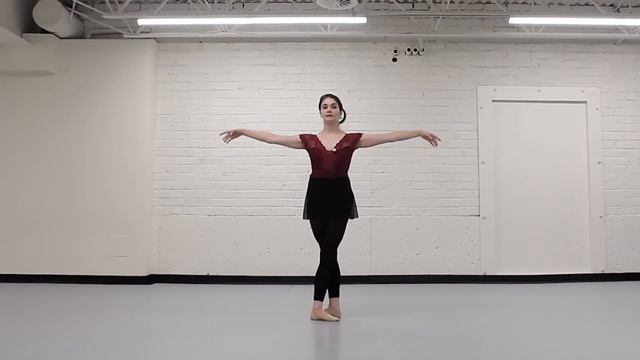 Beginner Ballet Class Center | At Home Workout | Kathryn Morgan