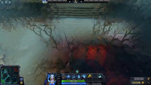 DOTA 2 куда поставить Вард на Хардлайн со стороны света - для новичков смотреть онлайн