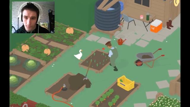Издеваемся над садовником ⇒ Untitled Goose Game #1