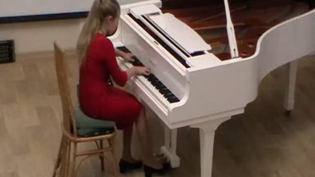 Садакова Анастасия "лёгкая соната". Соль мажор. Ноктюрн (из "маленькой сюиты"). смотреть онлайн