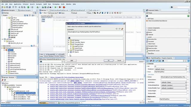 Flash App 002: Changing Backing Bean Scope Jdeveloper смотреть онлайн
