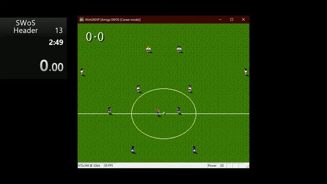 SWOS 96/97 [Amiga (Emulator)] - Speedrun (Header) - 3.18s смотреть онлайн