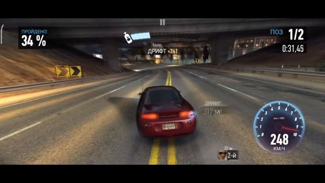 Need For Speed:No Limits. Прохождение особого события, розыгрыш   Mitsubishi Eclipse GSX день 4
