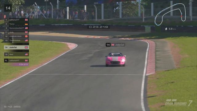 Gran Turismo 7 | NT Racing League | S1R1 | Brands Hatch Indy | Mazda Roadster Cup | смотреть онлайн