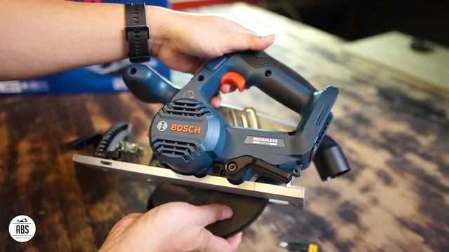 AKHIRNYA BOSCH POWERTOOLS - Nyobain Professional Cordless Brushless Circular Saw GKS 185 Li 18V
