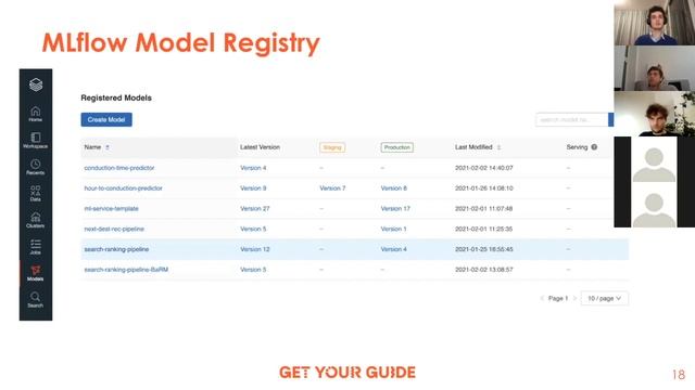 Pydata Berlin Meetup February 2021: The Foundation of our Machine Learning Platform at GetYourGuide смотреть онлайн