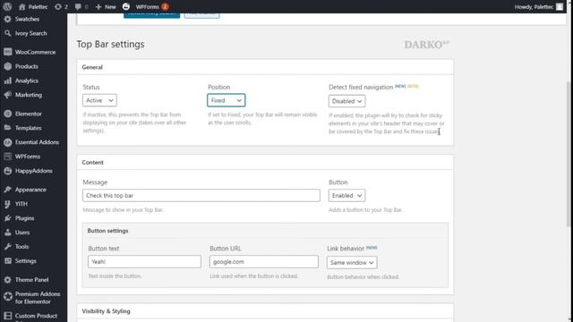 How to add a Custom Top Bar to Wordpress смотреть онлайн