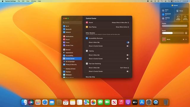 How To Customize The Menu Bar & Control Center In macOS | Add Or Remove Icons, Or Hide The Bar смотреть онлайн