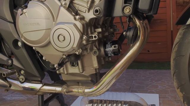 Honda CBF 600 oil and filter change смотреть онлайн