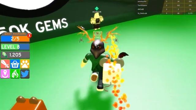 Роблокс симулятор убийства монстров смотреть онлайн