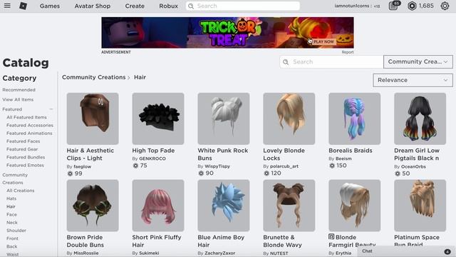 Making a Halloween Roblox avatar смотреть онлайн