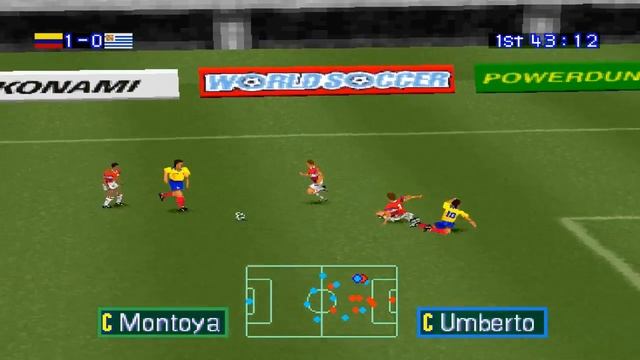 World Soccer Winning Eleven '97 [PS1] Gameplay смотреть онлайн
