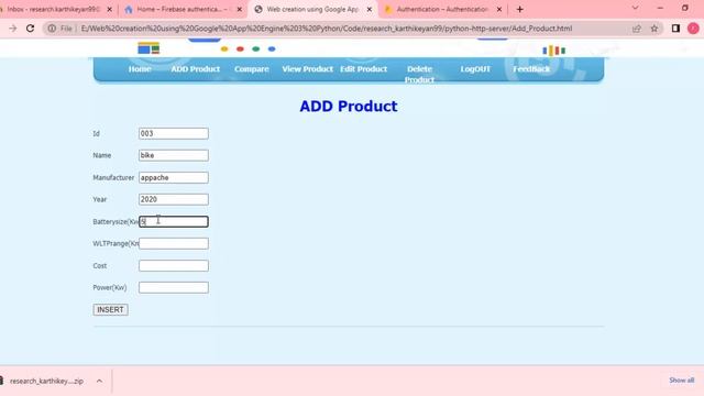Web creation using Google App Engine 3 using Python | Project firebase authentication process смотреть онлайн
