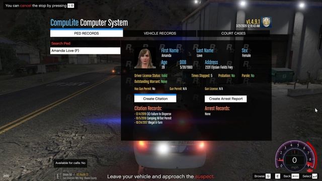 GTA V - LSPDFR 0.4.6 - SAHP/CHP - Person With Disorders/Shots Fired/Panic Button - 4K смотреть онлайн