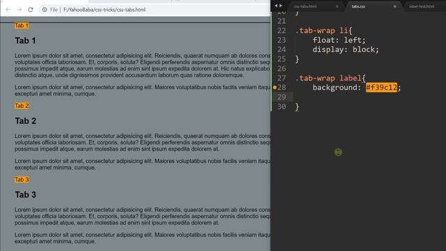 Pure CSS Tabs Tutorial in Hindi / Urdu смотреть онлайн