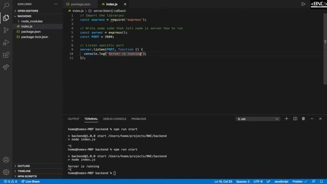 MERN Stack Tutorial for Beginners #2 - Nodejs and ExpressJS Setup смотреть онлайн