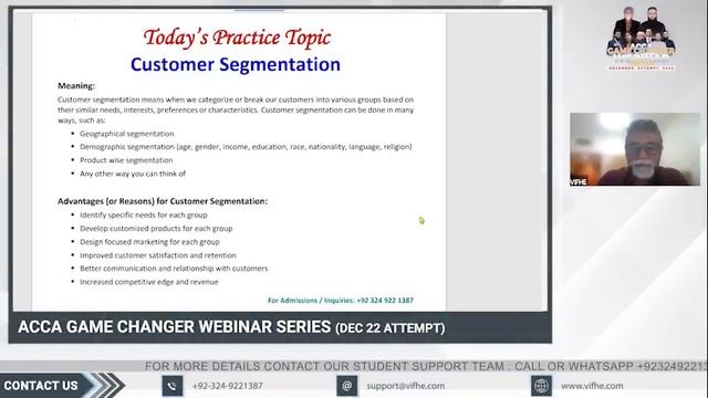 VIFHE | SBL GAME CHANGER WEBINAR | DAY-1 | SIR HASAN DOSSANI | ACCA DEC 2022 ATTEMPT смотреть онлайн