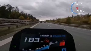 BMW S1000R TOP SPEED