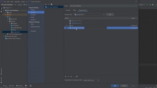 JavaFX Login Form with PostgreSQL Database Tutorial