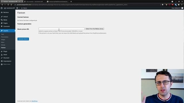 Aggiungi la Favicon al tuo sito WordPress! Ecco come generarla in automatico смотреть онлайн